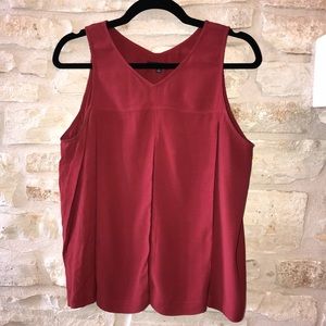 Madewell Sheer Paneled Insets Blouse